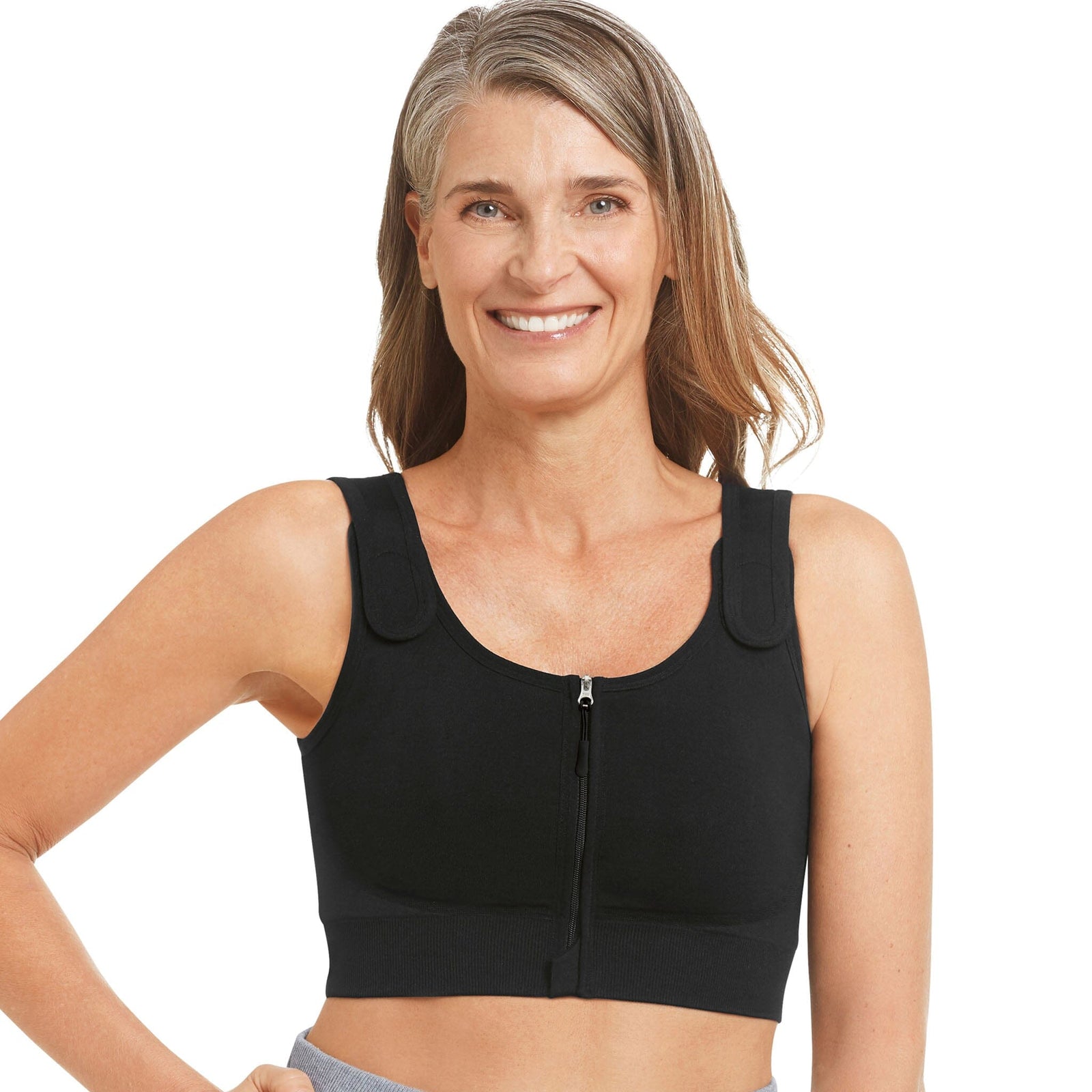 Amoena Ester Post-Surgical Front Closure Bra – All Hair
