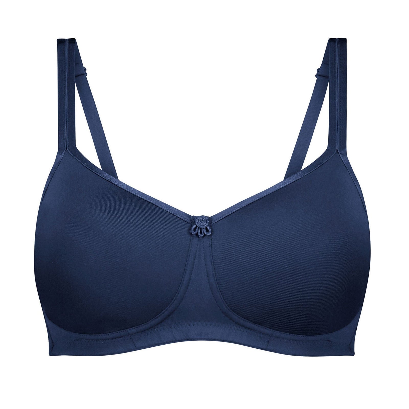 Mastectomy Bra The Rose Contour Size 38A Navy Blue at  Women's  Clothing store