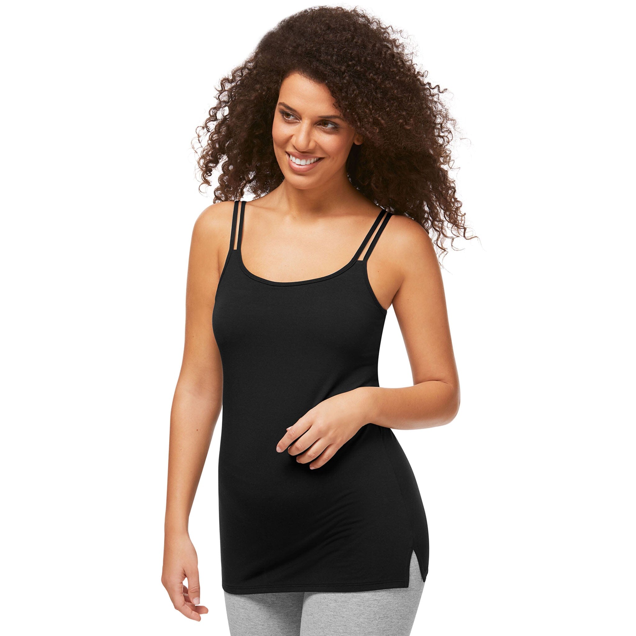 Amoena Valletta Tall Top with supportive built-in shelf bra